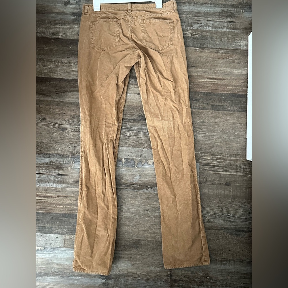 J. Crew Tall 29 T Tan Corduroy Trousers long City Fit 29T - Picture 2 of 12